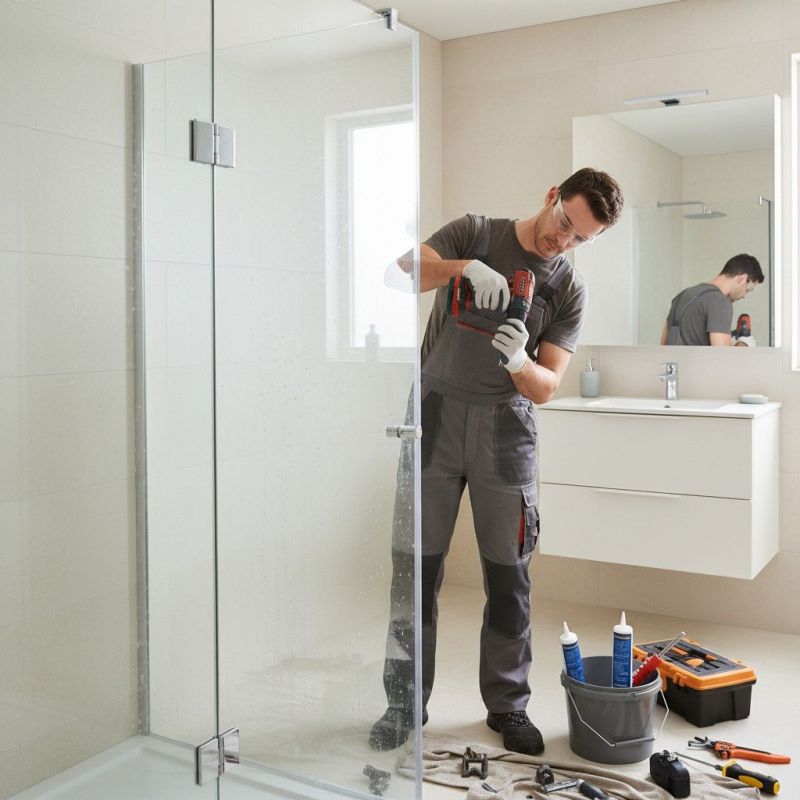 Pivot Shower Door Repair in Conroe, TX
