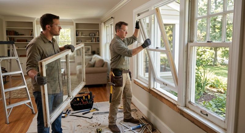 Window Frame Replacement in Conroe, TX